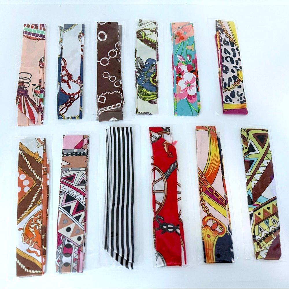 3 Pack Handbag Scarves, NWT Pick your design!